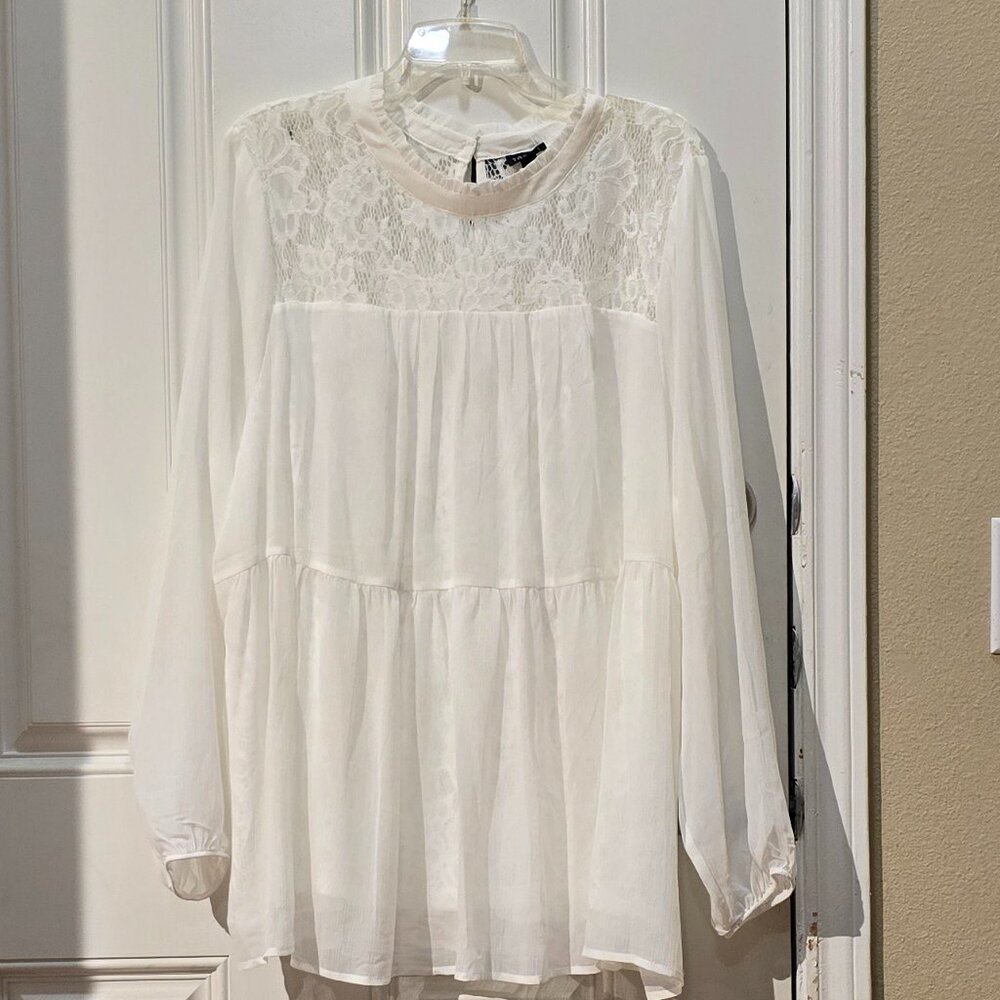 Torrid Lace Trim Blouse *Final Markdown*